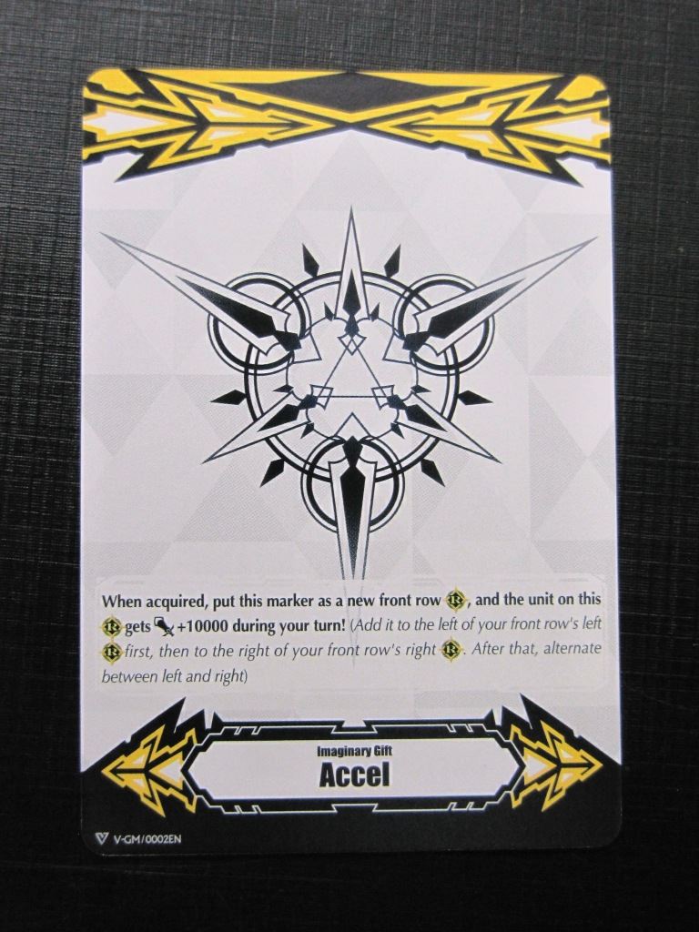 Imaginary Gift Accel Promo - Vanguard Card # J88