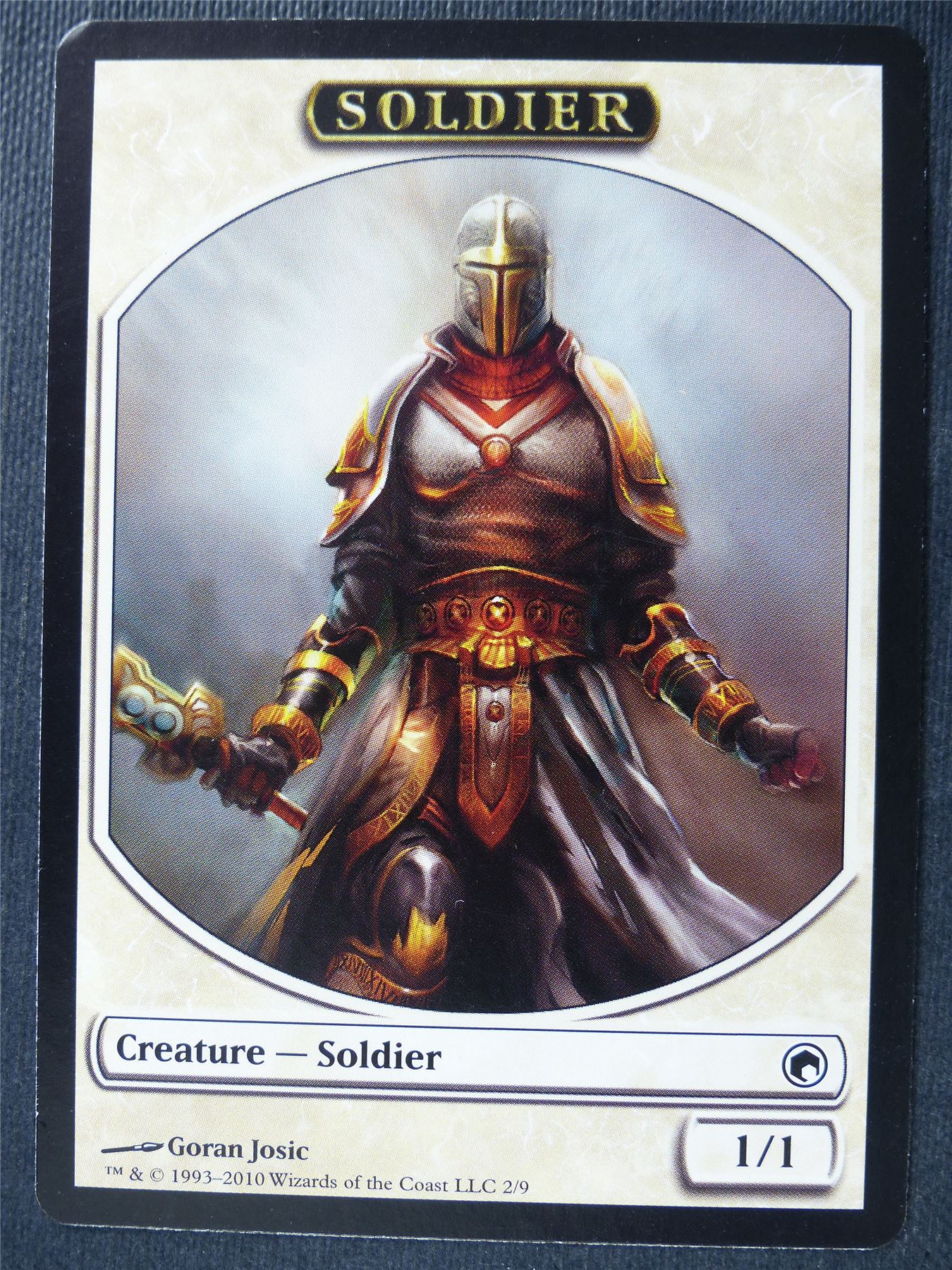 Soldier Token - Mtg Card #4O0