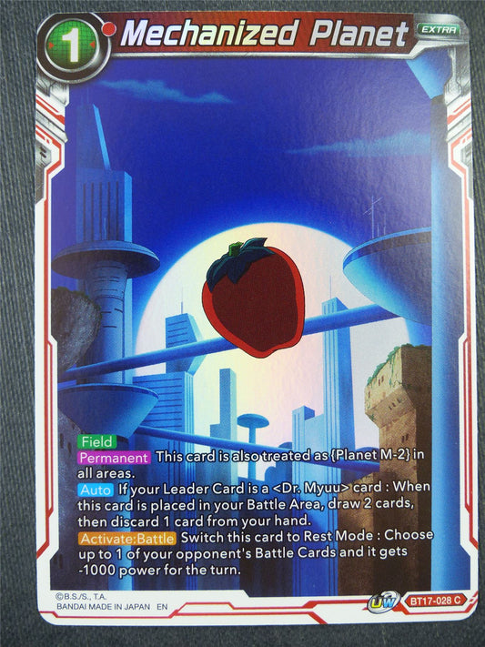 Mechanized Planet BT17 Foil - Dragon Bal Super Card #8ZK
