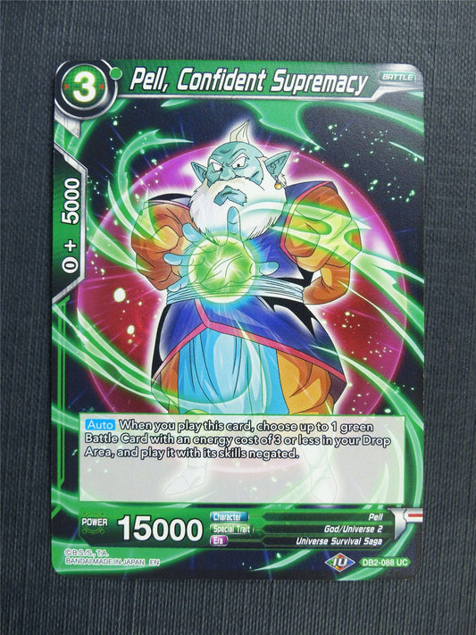 Pell Confident Supremacy - DB2 Dragon Ball Super Card
