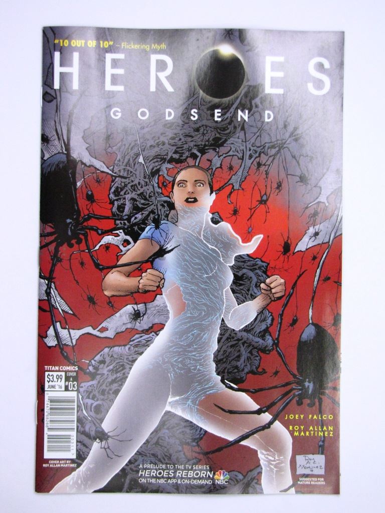 Titan Comics: HEROES: GODSEND #3 JUNE 2016 # 11D14