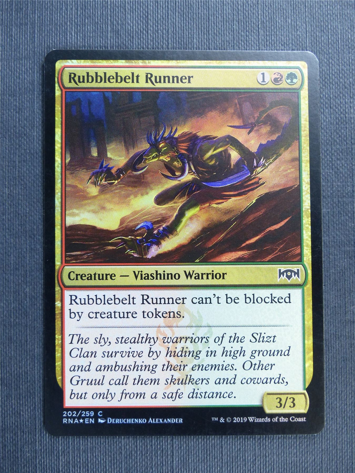Rubblebelt Runner Foil - Mtg Magic Cards #4FJ