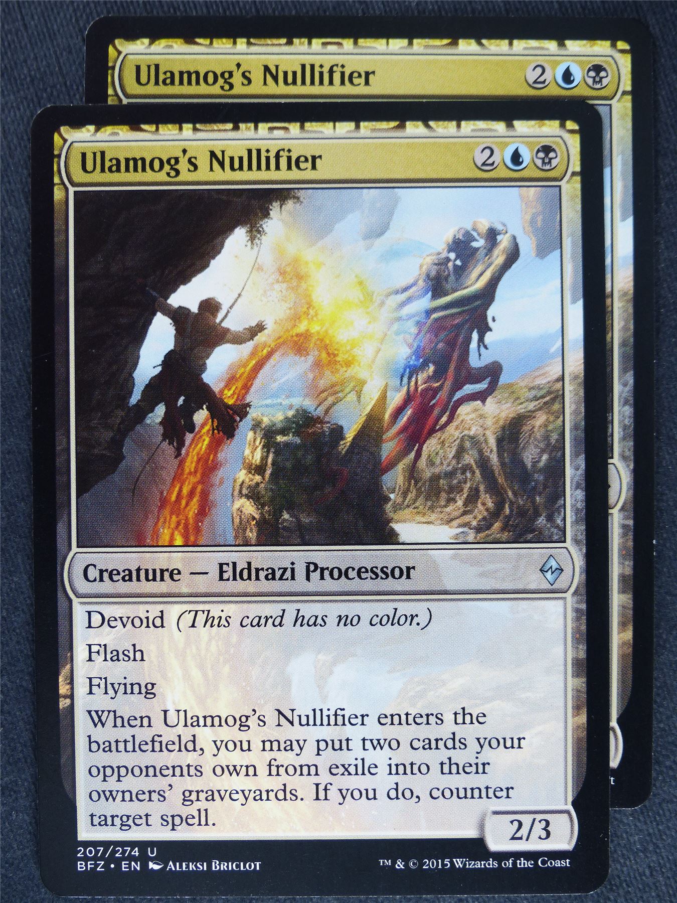Ulamog's Nullifier x2 - Mtg Magic Cards #LC