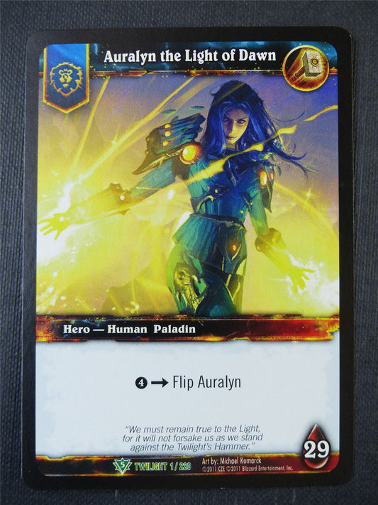 Auralyn the Light of Dawn 1/220 - WoW Card #15X