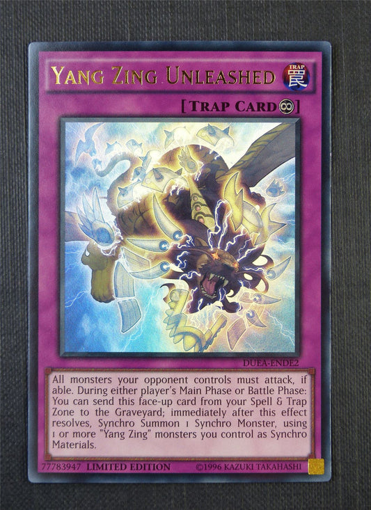 Zang Ying Unleashed DUEA Limited Ed - Ultra Rare - Yugioh Card #7FK