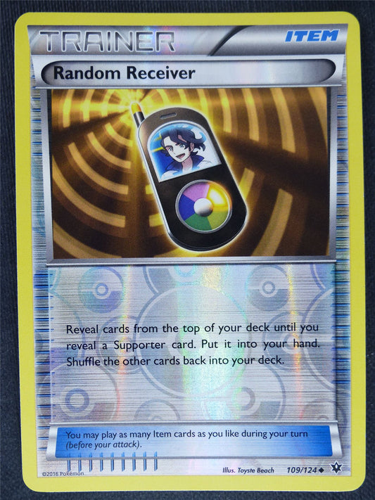 Random Receiver 109/124 Reverse Holo - Pokemon Cards #DZ