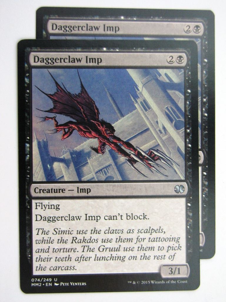MTG MODERN MASTERS TWO: DAGGERCLAW IMP x2 # 28B2