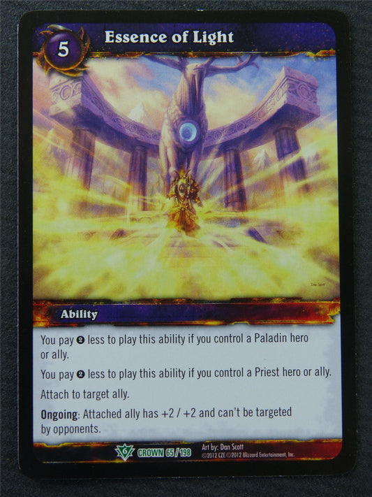 Essence Of Light - Uncommon - World Of Warcraft #1I9