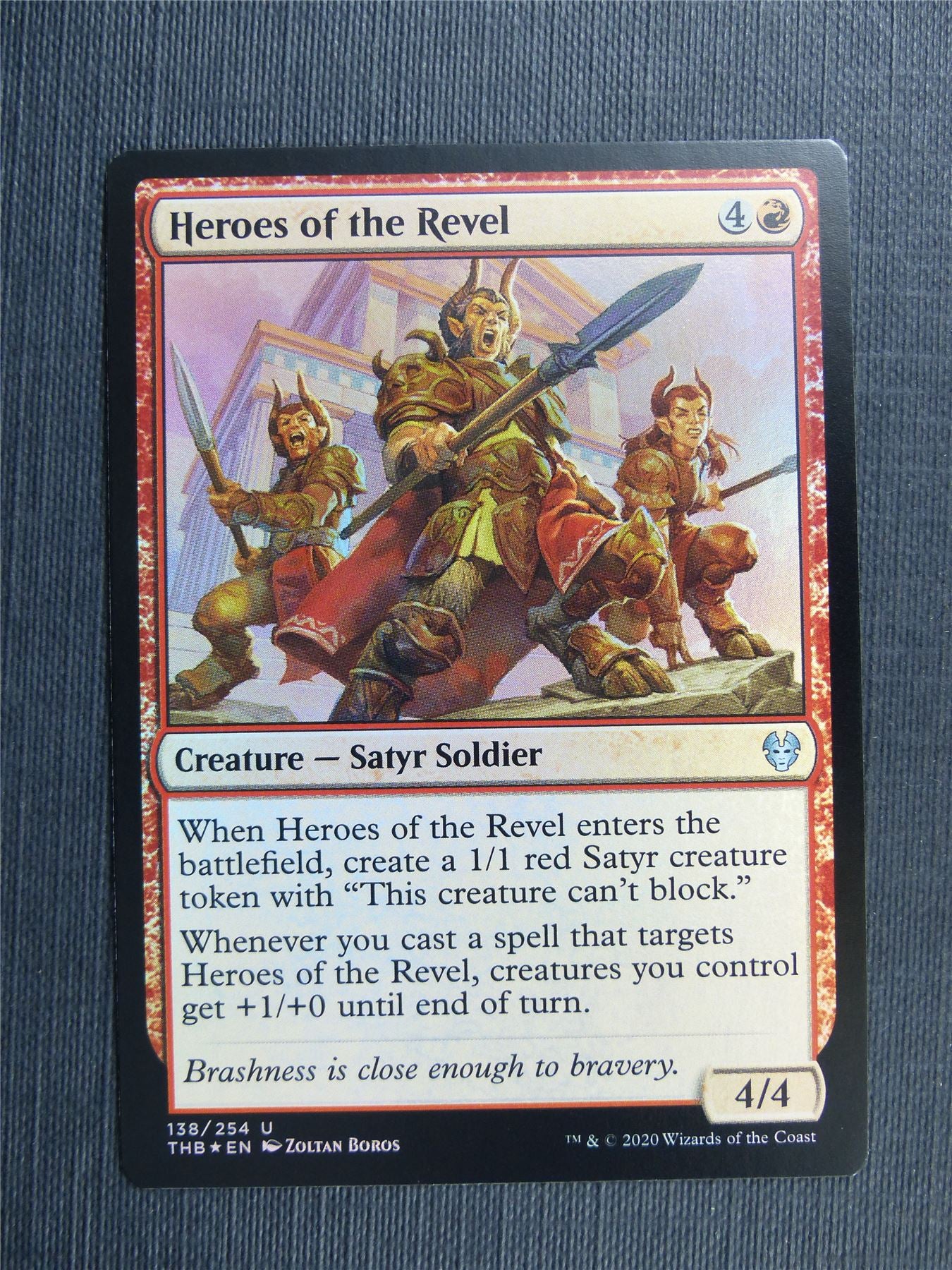 Heroes of the Revel Foil - Theros Collector Ed - Mtg Magic Cards #3L1
