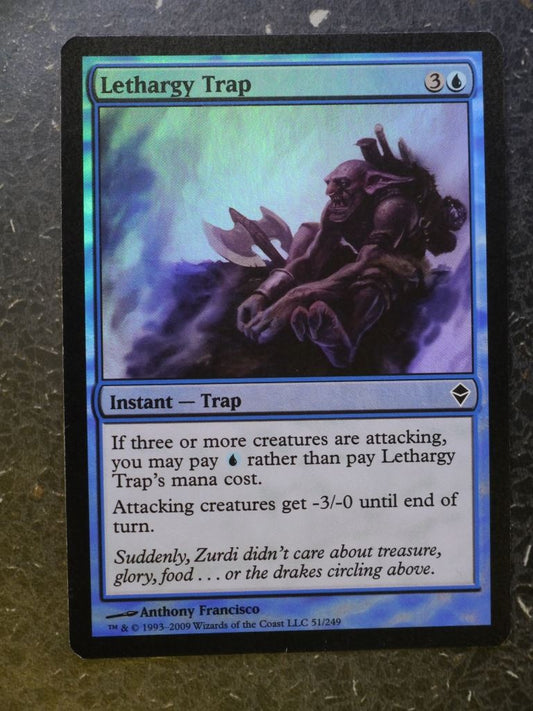 MTG Cards: LETHARGY TRAP FOIL # 5E56