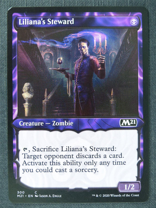 Liliana's Steward Alt Border - Mtg Magic Cards #HB