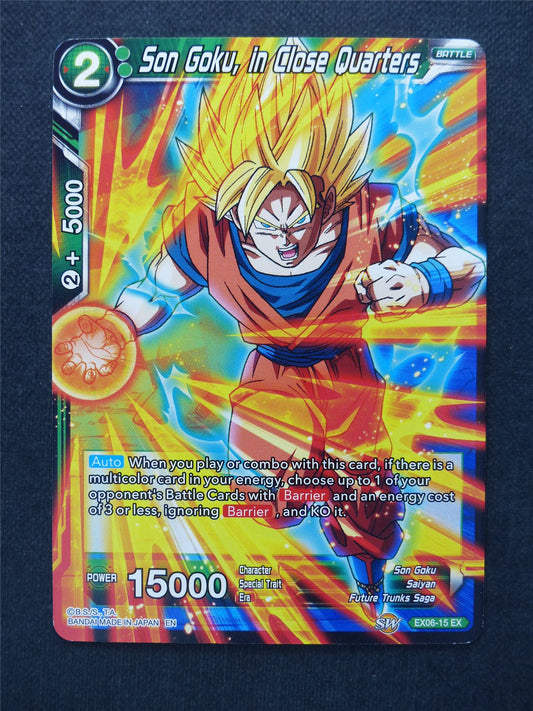 Son Goku in Close Quarters - Dragon Ball Super Cards #4A
