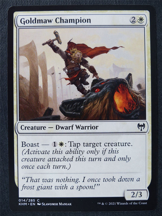 Goldmaw Champion - Mtg Magic Cards #W