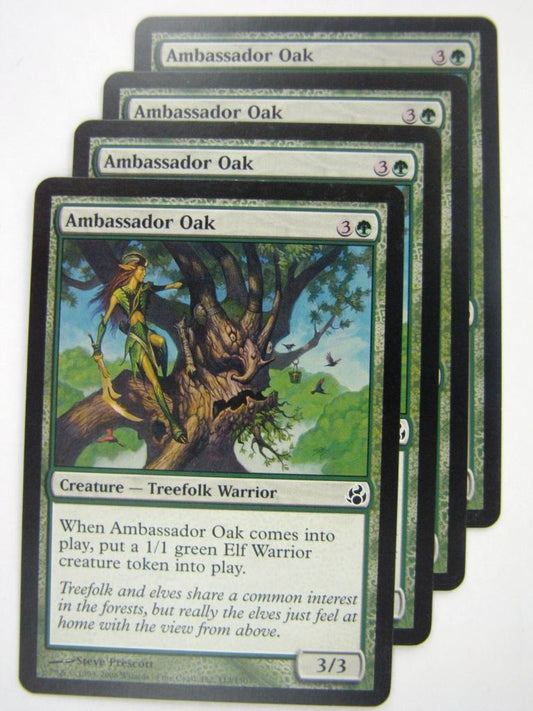 MTG Magic Cards: AMBASSADOR OAK x4 # 8G66