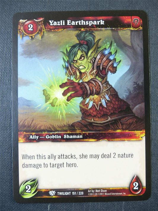 Yazli Earthspark 151/220 - WoW Card #17K