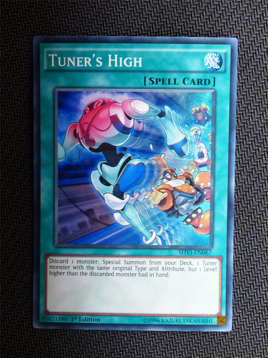 Tuners High - SHVI - Super Rare - Yugioh Card # 1C80