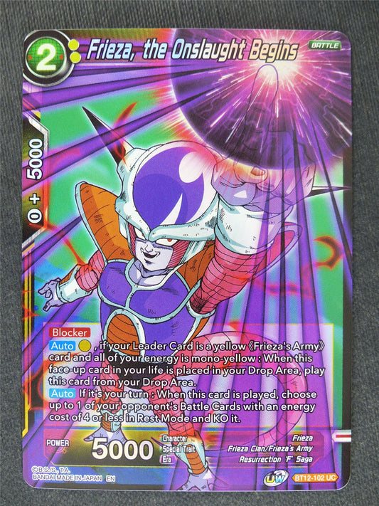 Frieza the Onslaught Begins Foil #KW