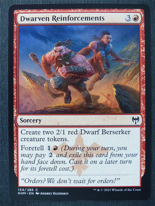 Dwarven Reinforcements - Mtg Magic Cards #25