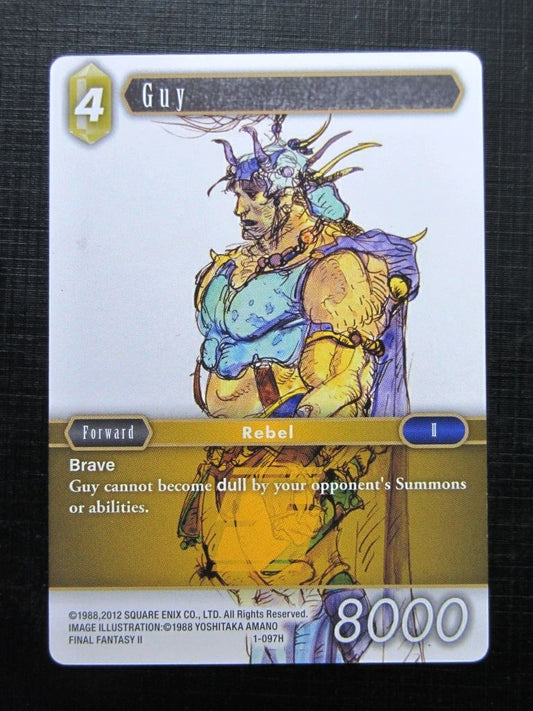 Guy 1-097H - Final Fantasy Card # 5B45