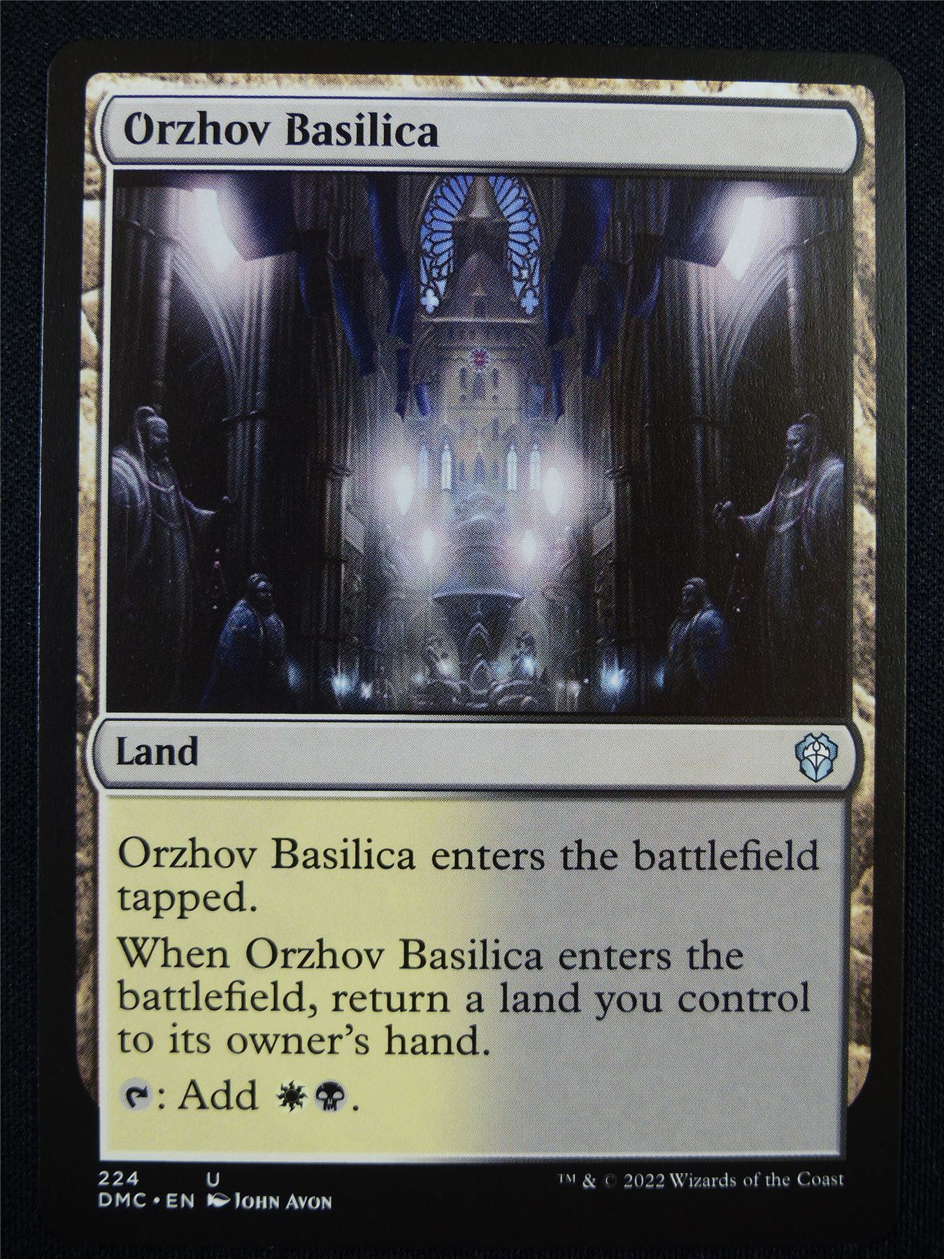 Orzhov Basilica - Mtg Card #FQ