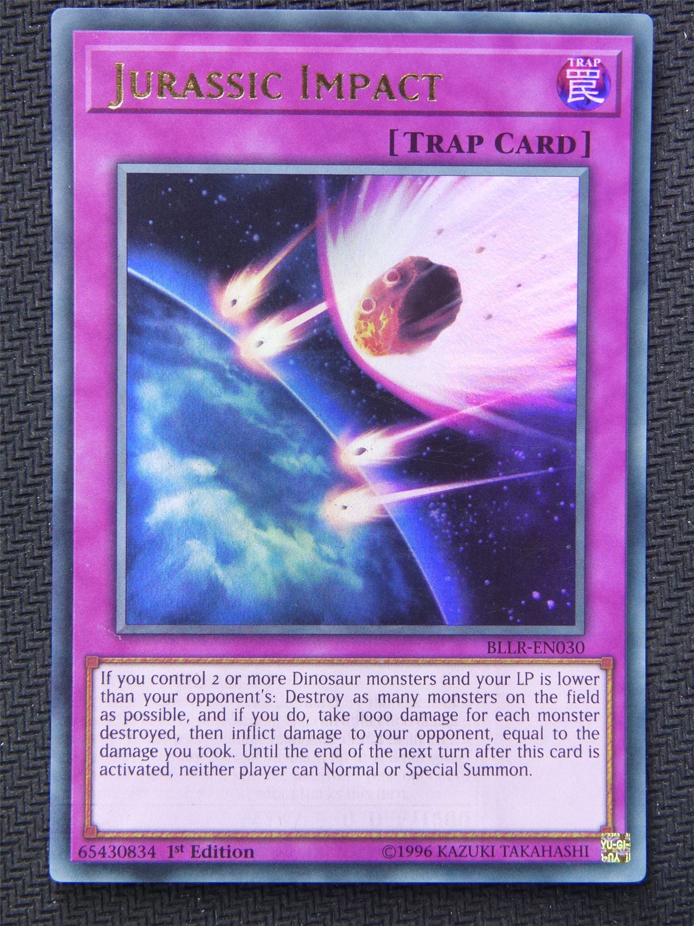 Jurassic Impact BLLR - Ultra Rare - Yugioh Card #5YO