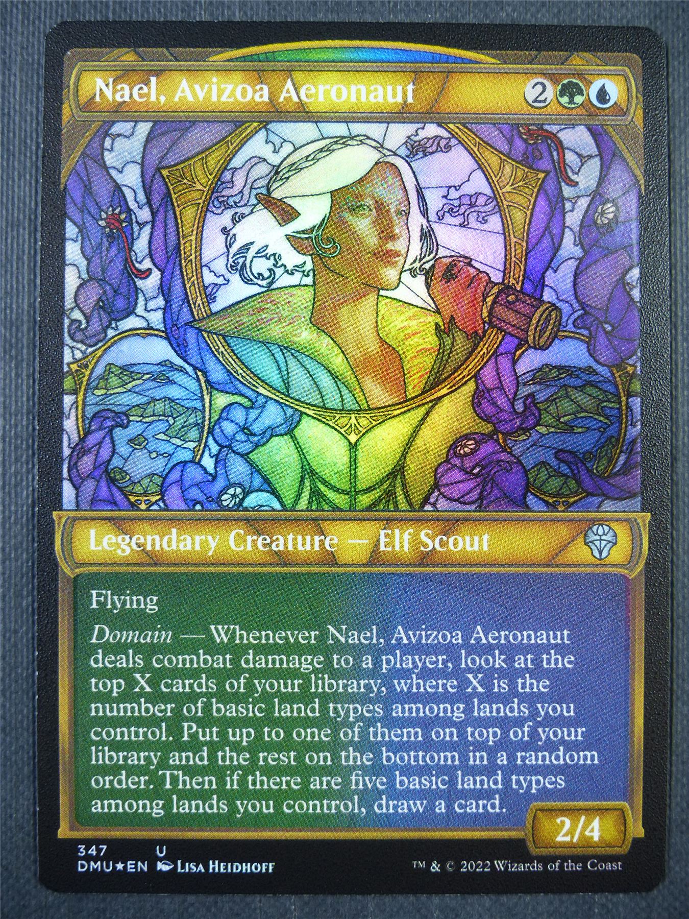 Nael Avizoa Aeronaut Textured Foil - Mtg Card #8QY