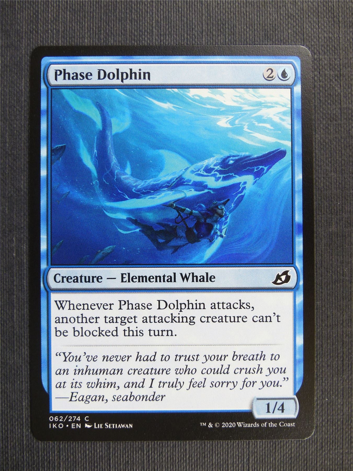 Phase Dolphin - IKO Mtg Card