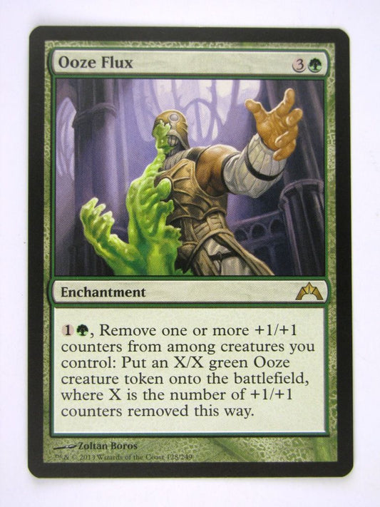 MTG played Cards: OOZE FLUX # 13G88