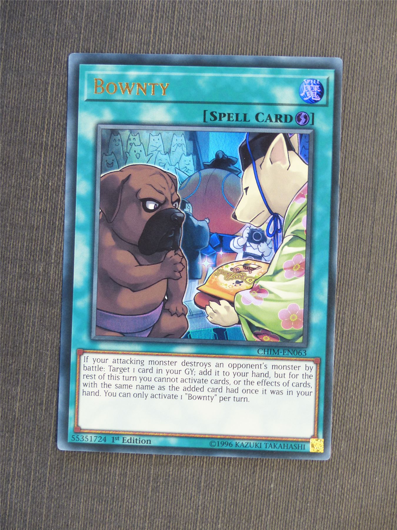 Bownty CHIM Ultra Rare - 1st ed - Yugioh Cards #5IQ