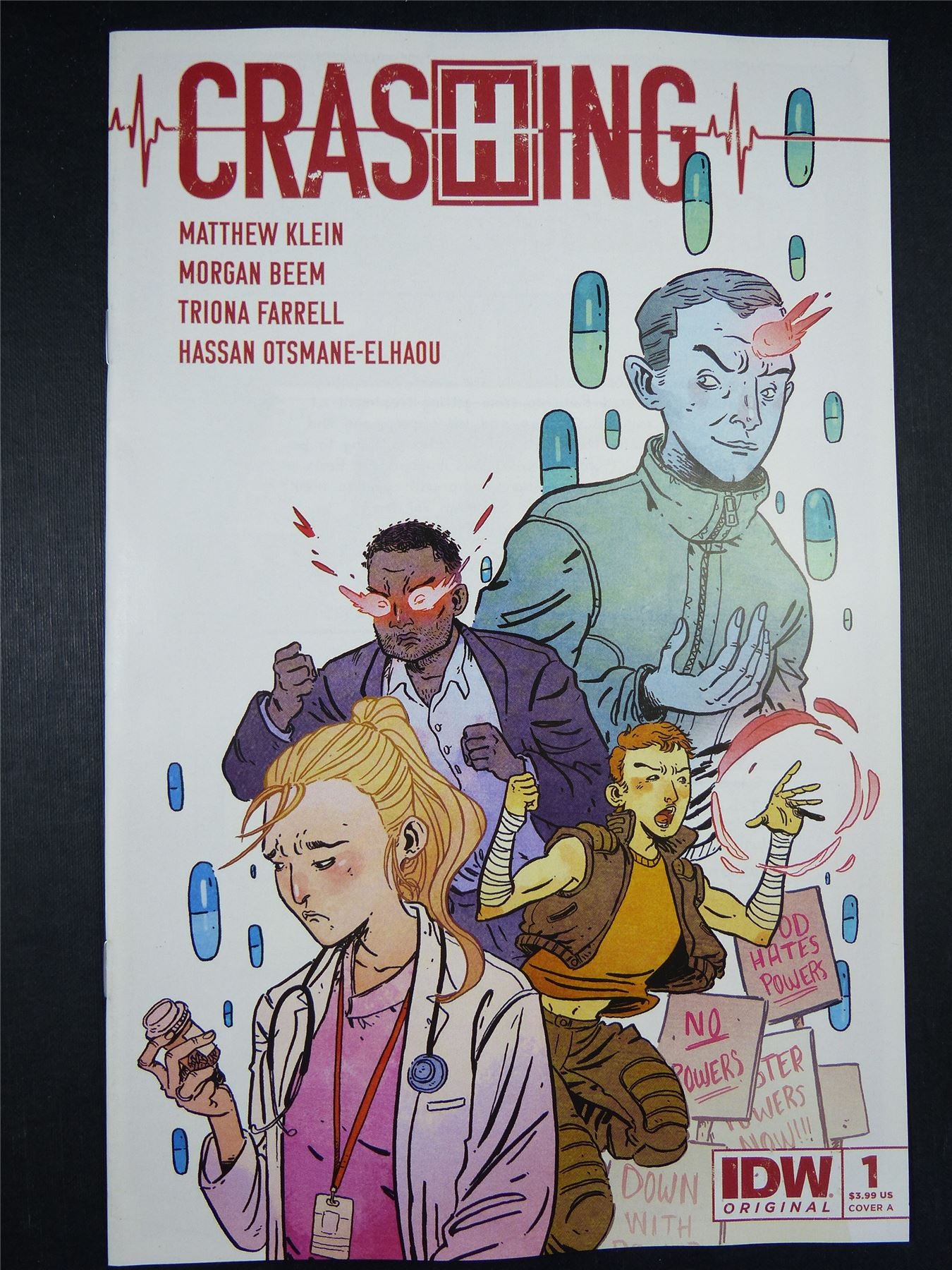 CRASHING #1 - Sep 2022 - IDW Comics #7RA