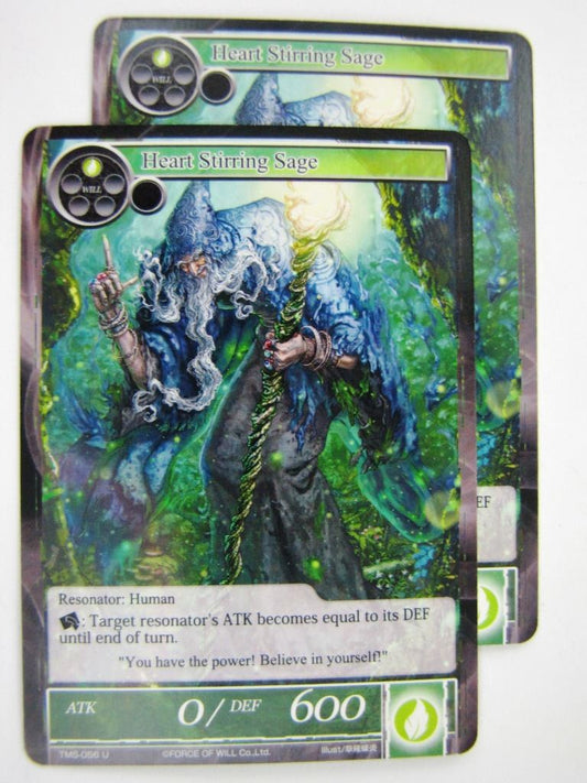 Force of Will Cards: HEART STIRRING SAGE x2 # 7I90
