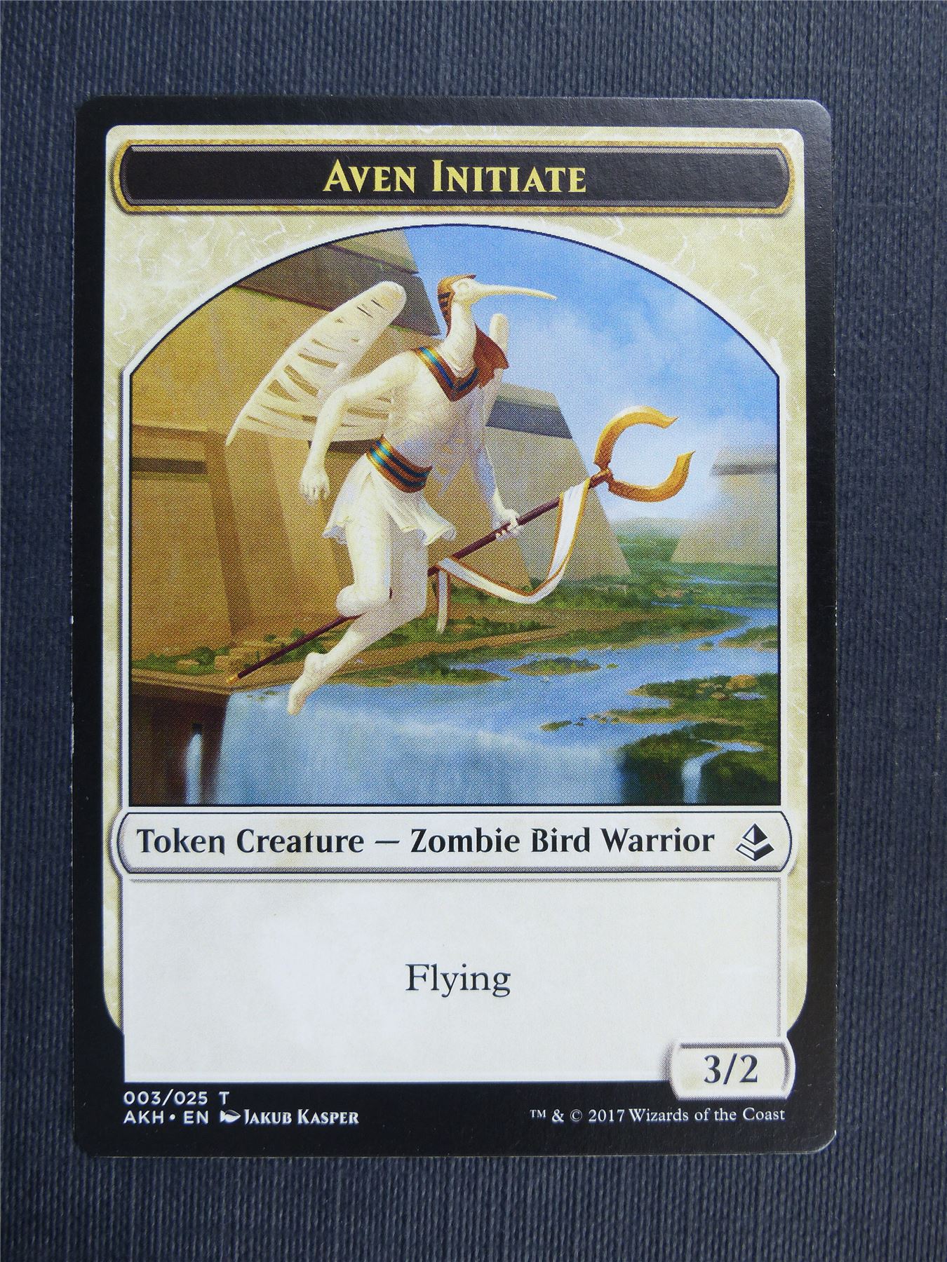 Aven Initiate - Token - Mtg Magic Cards #2ZF