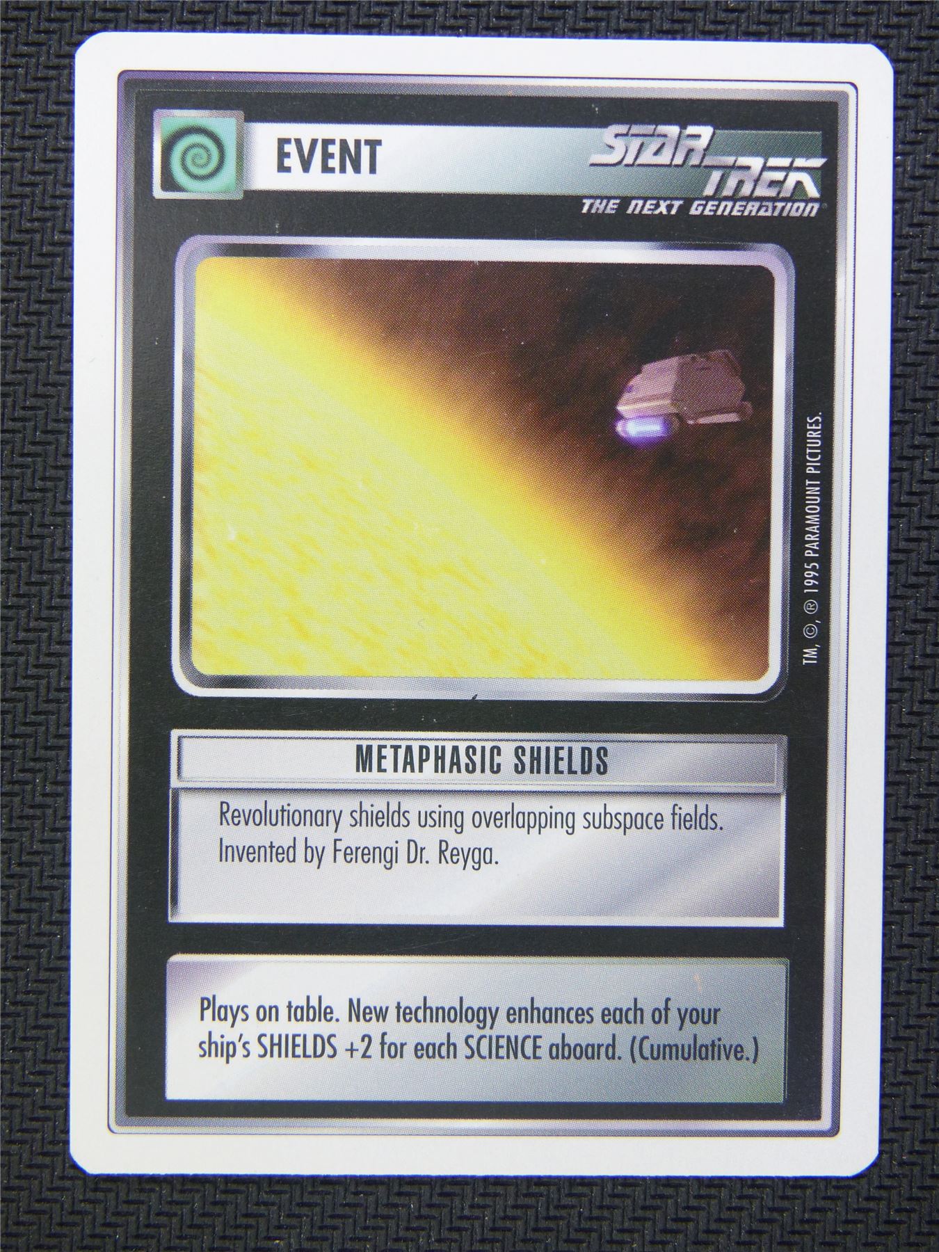 Event Metaphasic Shields - Star Trek CCG Next Gen #4X5