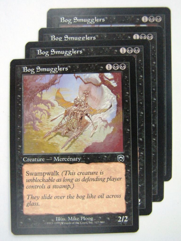 MTG Magic Cards: BOG SMUGGLERS x4 # 8G20