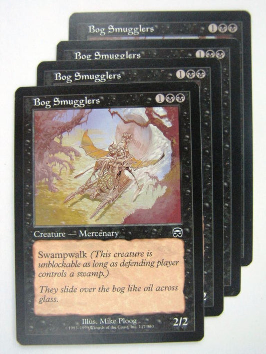 MTG Magic Cards: BOG SMUGGLERS x4 # 8G20