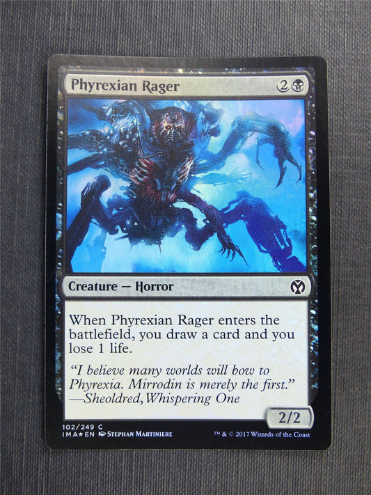 Phyrexian Rager Foil - Mtg Magic Cards #5BW