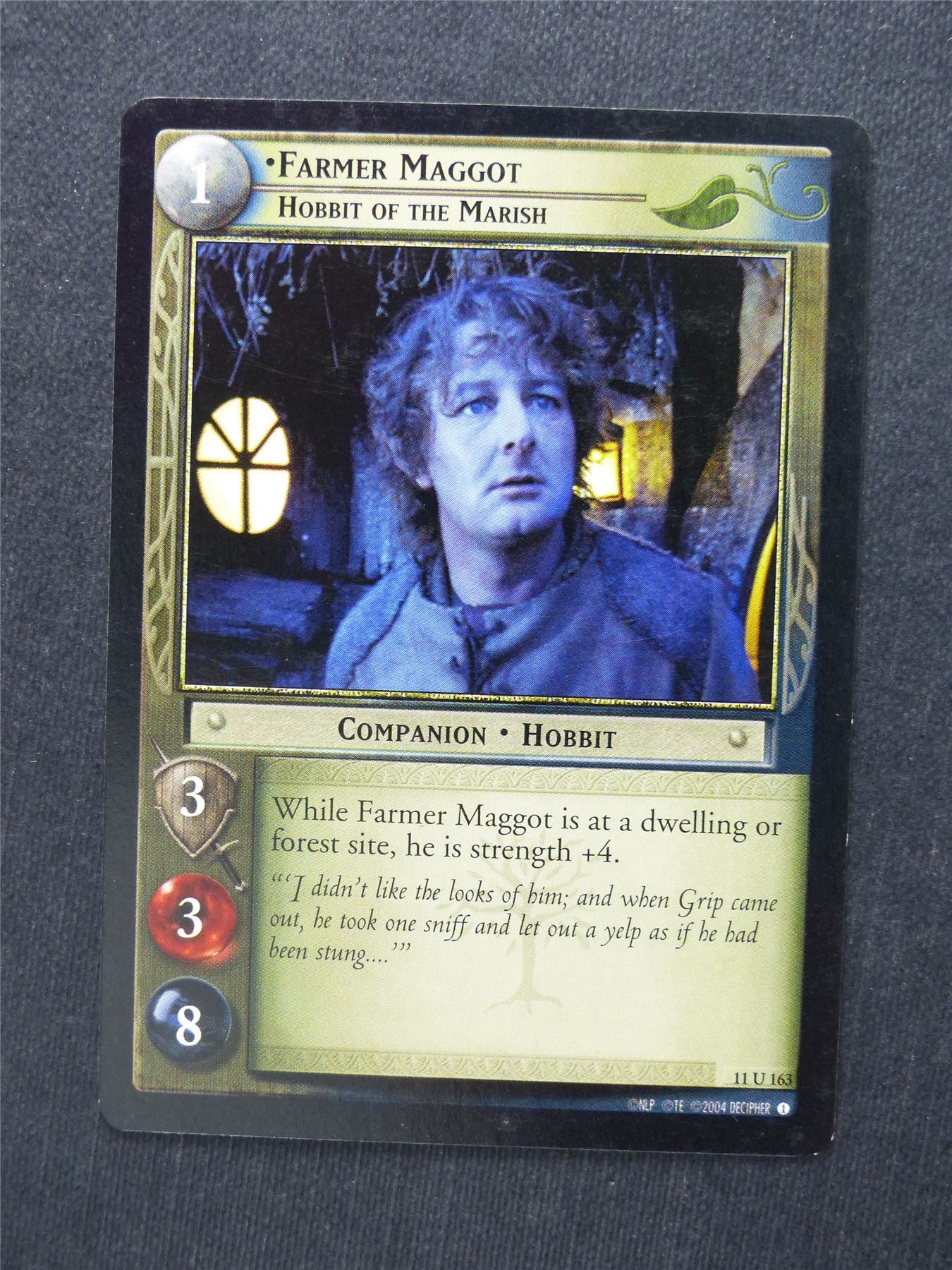 Farmer Maggot 11 U 163 - LotR Cards #1R