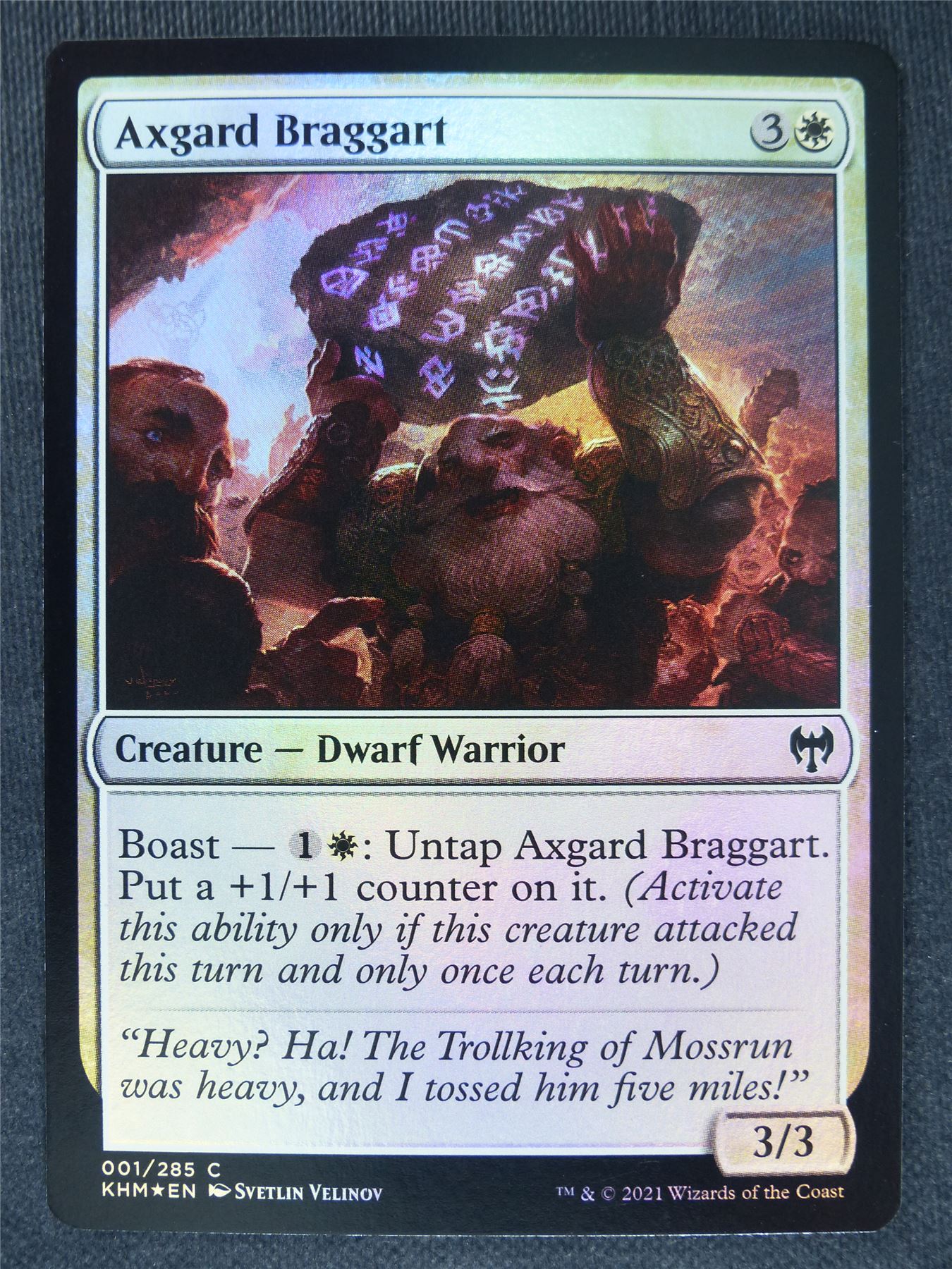 Axgard Braggart Foil Collector