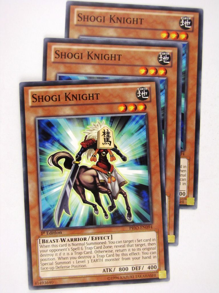 Yugioh Cards: SHOGI KNIGHT PRIO x3: Primal Origin