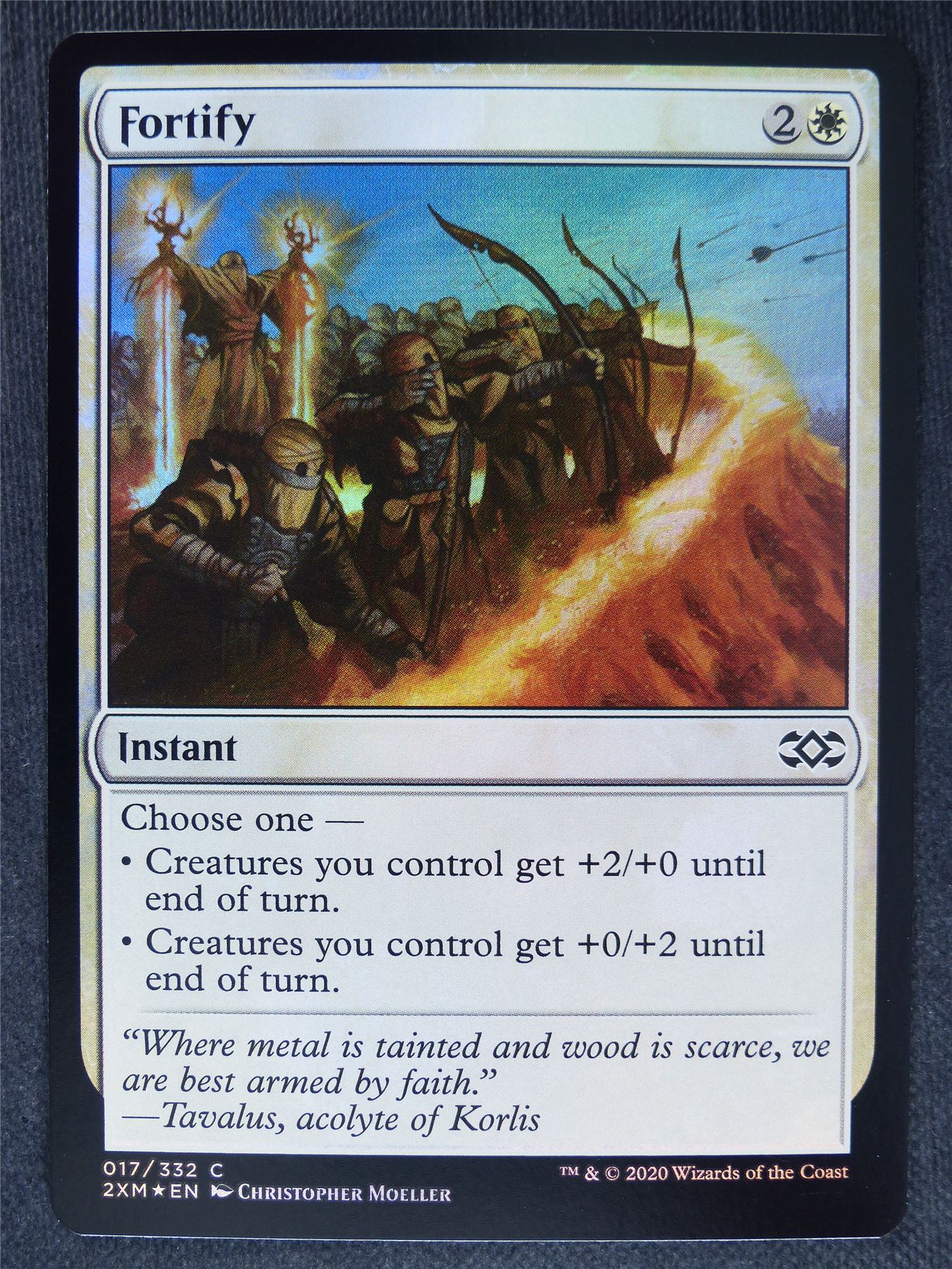Fortify Foil Mint - Mtg Magic Cards #4C