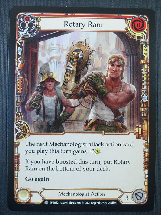 Rotary Ram Red - 1st ed Everfest - Flesh & Blood Card #6EB