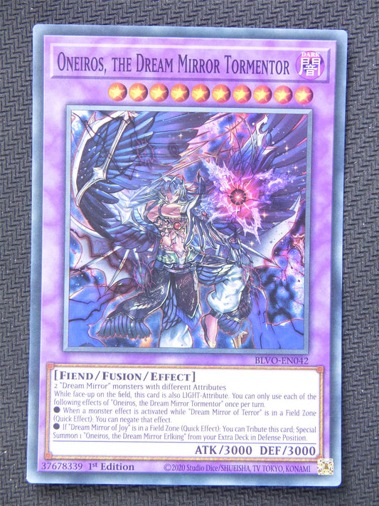 Oneiros Dream Mirror Tormentor BLVO - Super Rare - Yugioh Card #5M0