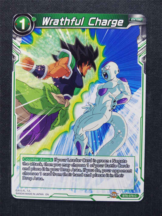 Wrathful Charge - Dragon Ball Super Cards #8S