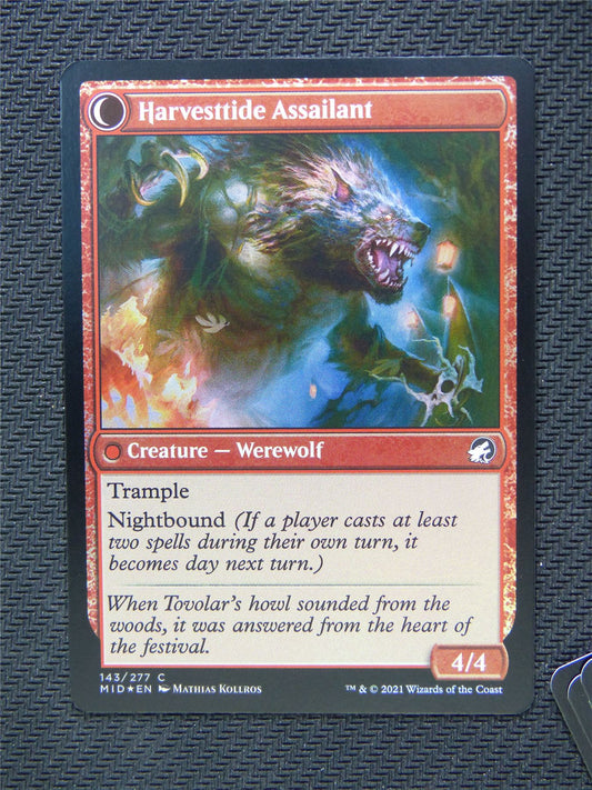 Harvesttide Assailant Infiltrator Foil - Innistrad - Mtg Card #3O2