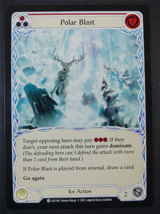 Polar Blast - Red - Tales of Aria 1st ed - Flesh and Blood Card #63C