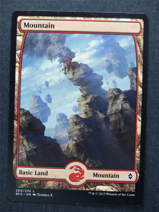 Mountain 269/274 Full Art - Mtg Magic Card #BS