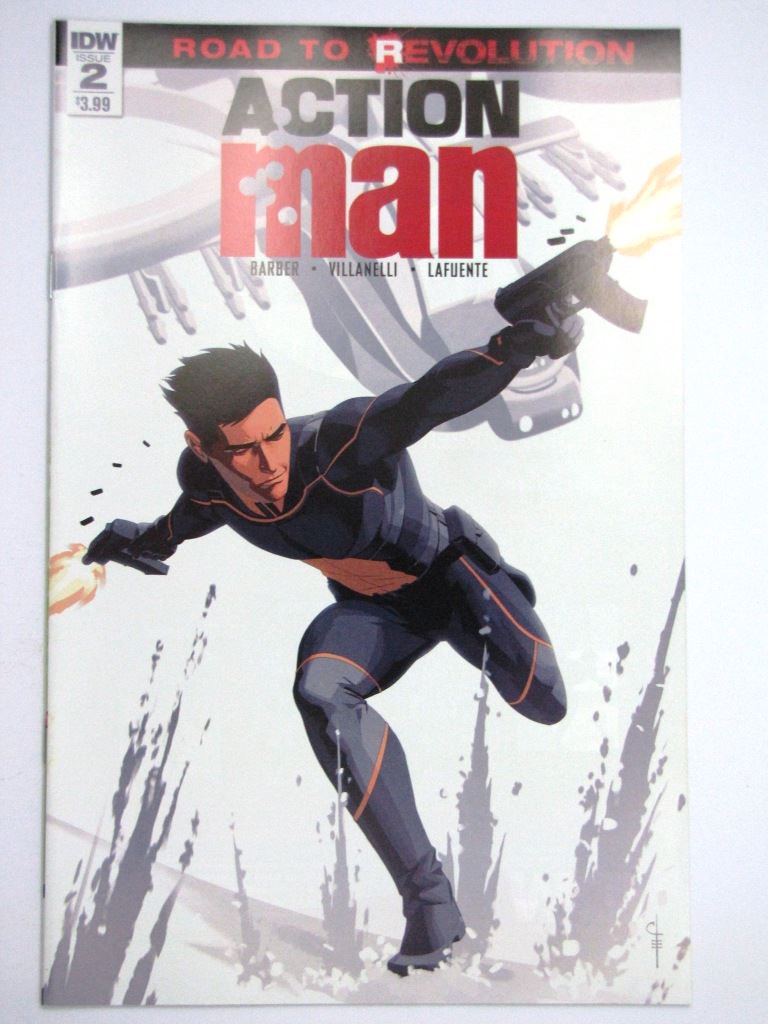 IDW Comics: ACTION MAN #2 JULY 2016 # 14F32