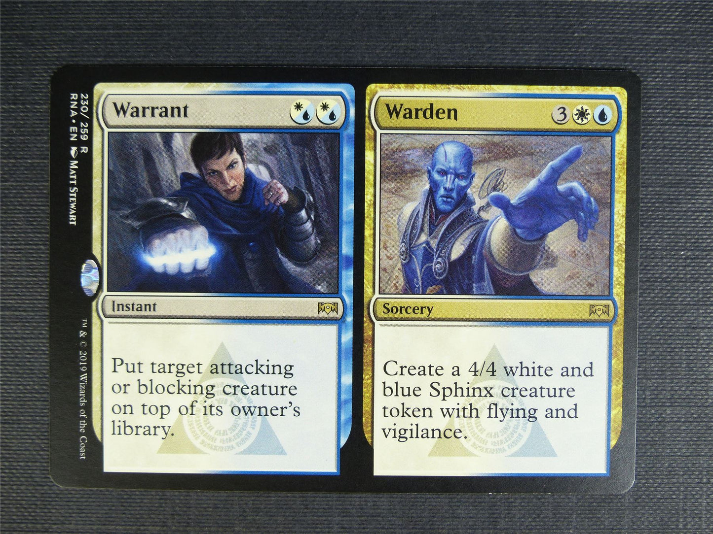 Warrant Warden - Mtg Magic Cards #NR
