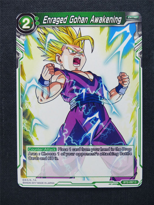 Enraged Gohan Awakening - Dragon Ball Super Cards #XB