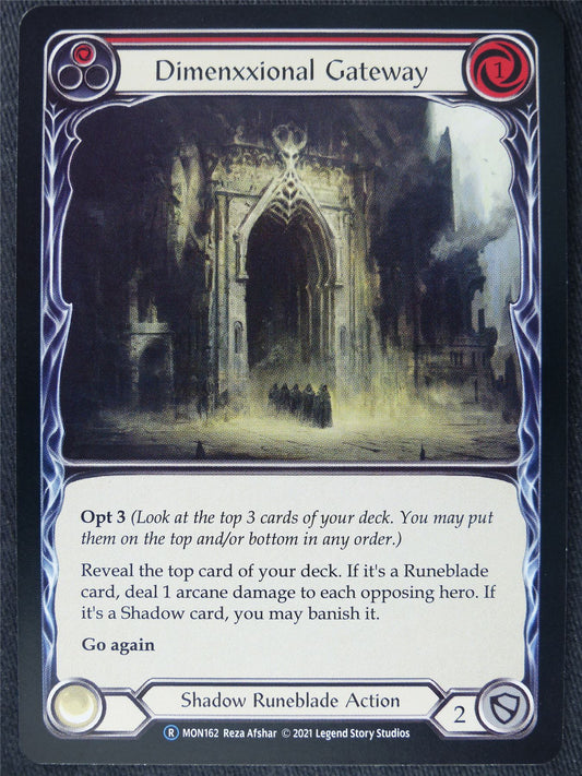 Dimenxxional Gateway Red - Monarch Unlimited - Flesh and Blood Cards #GS